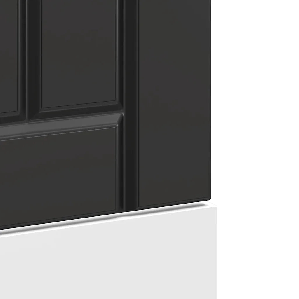 Pannello Lavastoviglie Lucca Nero in Legno Multistrato 853888