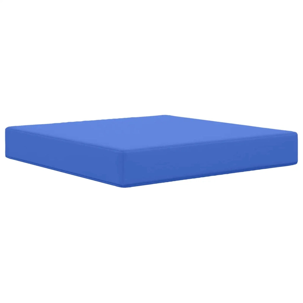 Cuscino per divano da esterno 2 pcs Blu Reale Poliestere
