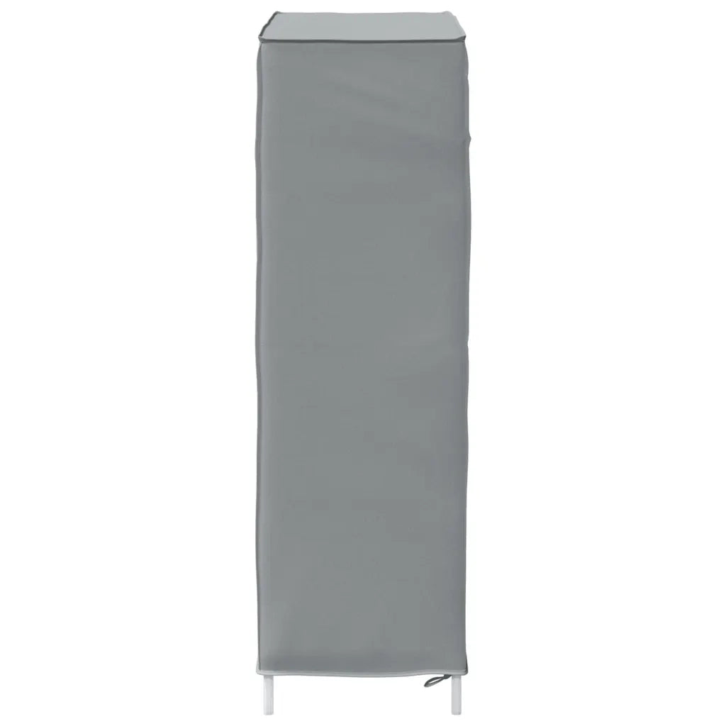 Scarpiera-Scaffale per scarpe Grigio 60,5x30x97 cm in Tessuto Non Tessuto