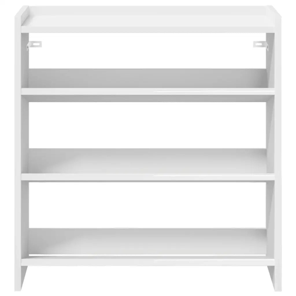 Scarpiera Bianca 60x25x62 cm in Legno Multistrato