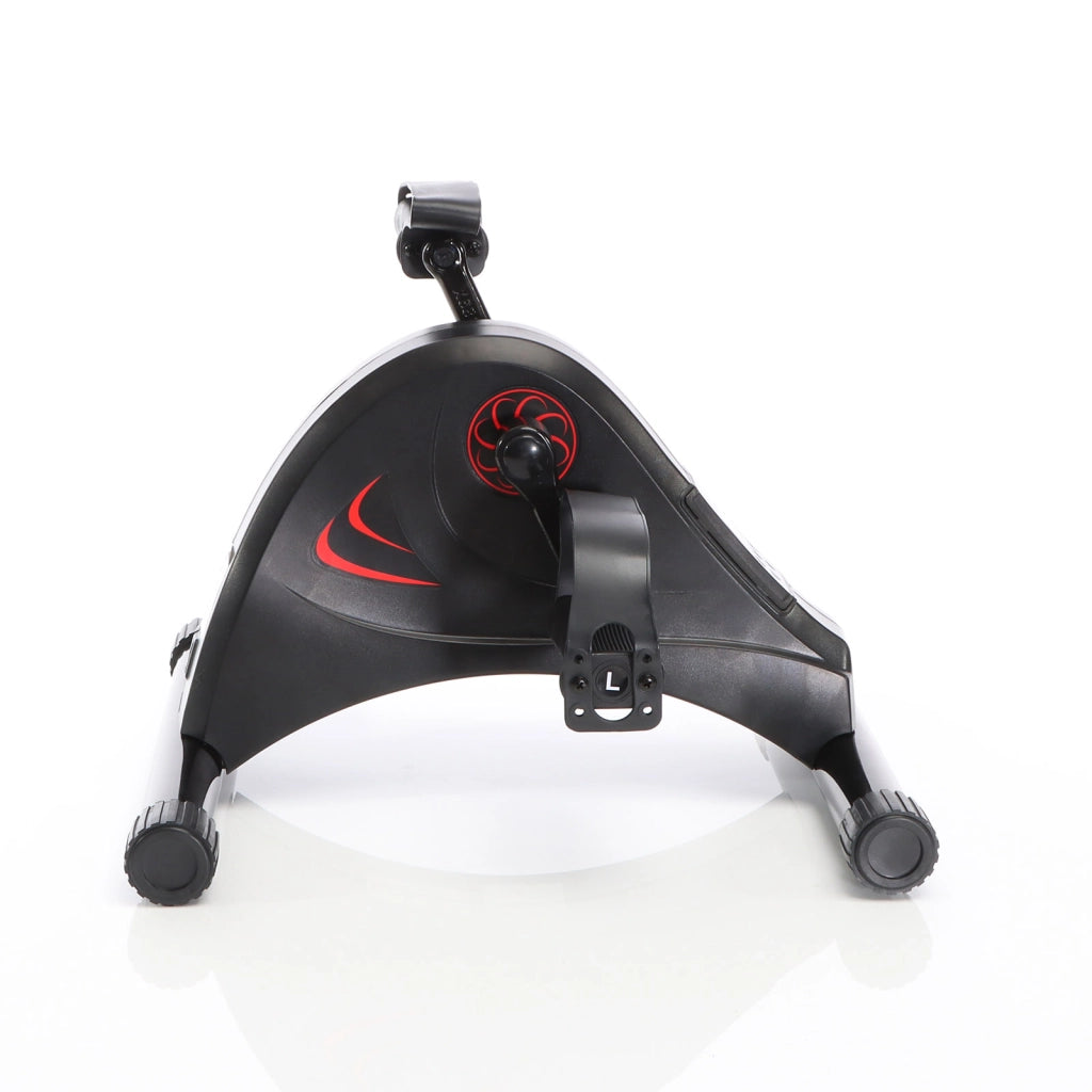 LUXTRI Mini cyclette elettrica 80W per allenamento braccia gambe Minibicicletta Trainer a pedali