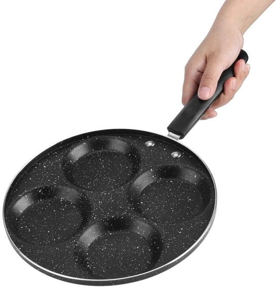 Piastra per Frittelle da Cucina 24,5 cm - Alluminio - Smalto Antiscivolo - Manico - Piastra da Cucina per Casa - Termoconduttività Rapida - Piastra per Frittelle