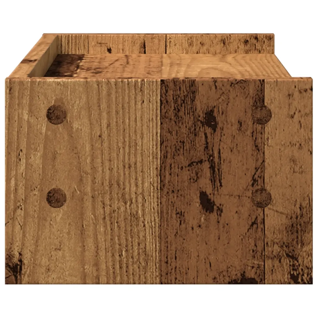 Supporto Monitor Legno Vecchio 42x24x16 cm in Truciolato 854722