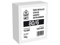 10mila pz punti per fissatrici in scatola mod. 80/14 mm.14 galvanizzati cod:ferx.vit51858