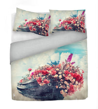 Copripiumino con stampa sul Sacco e Federe Matrimoniale