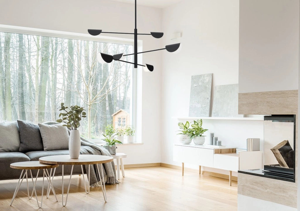Lampada Da Soffitto APP1261-6CP Black