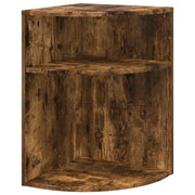 Tavolino | Tavolo laterale Rovere fum¨¦ 39,7 x 39,7 x 60 cm Legno multistrato