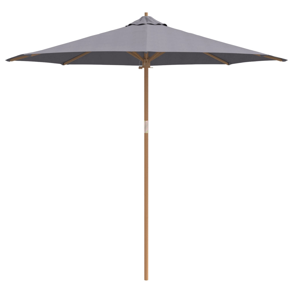 Ombrellone da giardino - Grigio scuro, 270x260 cm, BambÃ¹