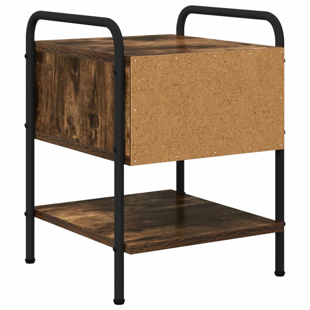Armadio da Notte Rovere Fumo 35 x 36,5 x 47 cm 8007663