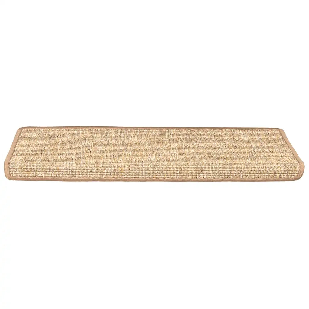 Tappetini Autoadesivi per Scale 15 pz Marrone Chiaro 65x25 cm cod mxl 71262