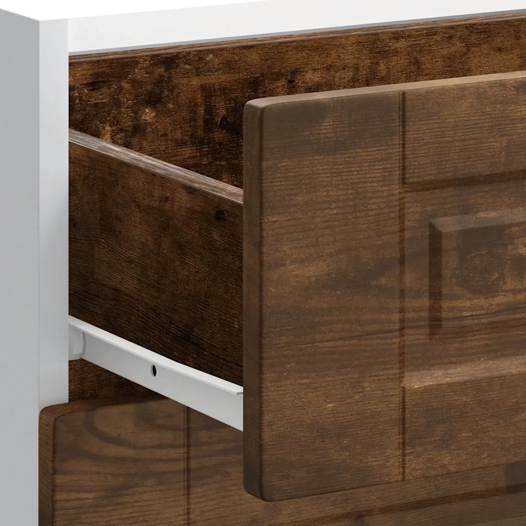 Base da Cucina-Mobile Base da Cucina Porto Rovere Fumo in Legno Multistrato 126565