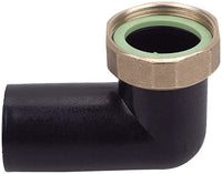 Raccordo curvo in plastica per attacco geberit