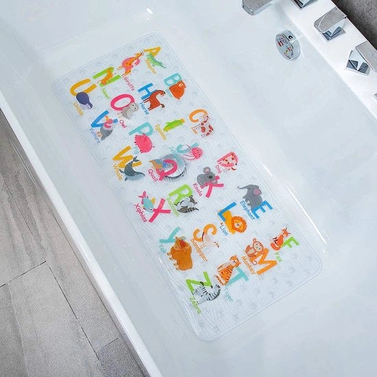 Douchemat Antislip con Protezione da Muffa, 90 x 40 cm, XL, Grande Matresso per Bagno