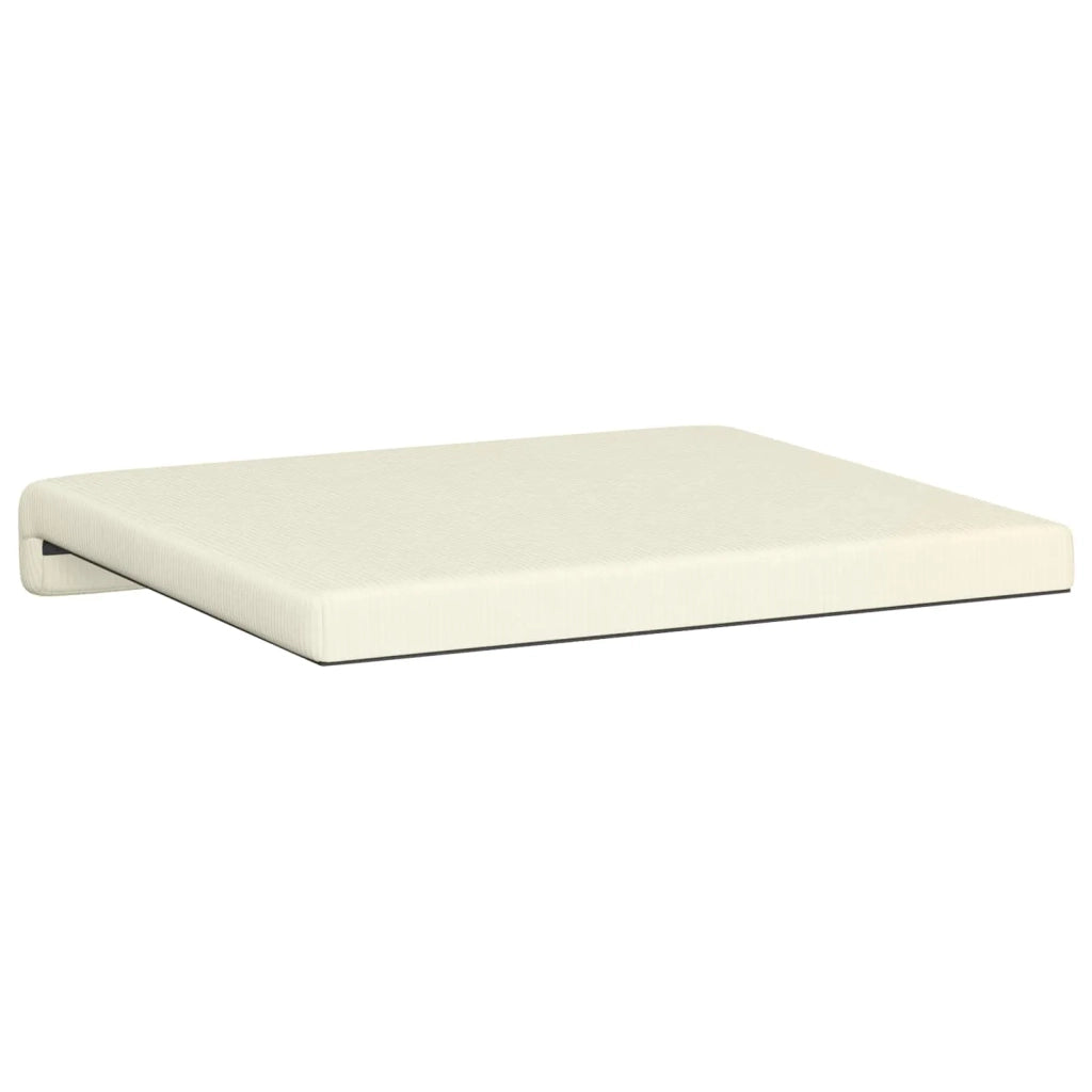 Cuscino per panchina 2 pcs corduroy Crema Profondità 35 cm 42043060