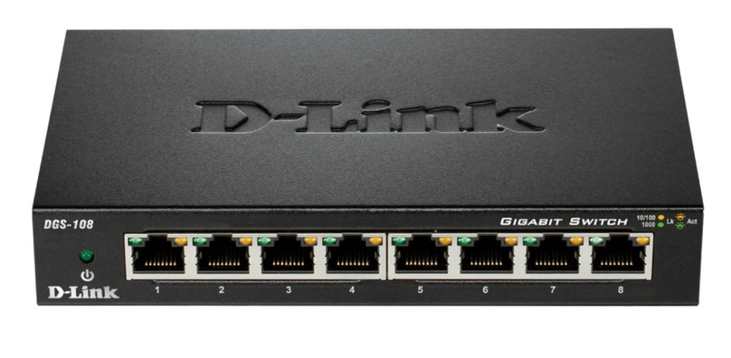 D-link dgs-108 nero
