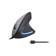EQUIP 245118 - MOUSE ERGONOMICO WIRED USB - 6 PULSANTI - DPI SWITCH (1200/1800/2400/3200)