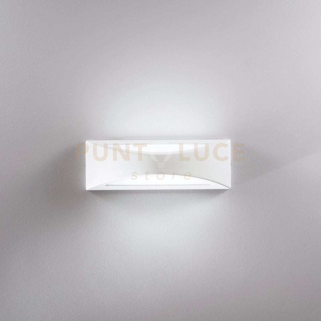 APPLIQUE LED WEISS BIANCA 16W 1800LM CCT 3000K / 4000K IP54 36X11,3X12CM