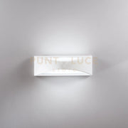 APPLIQUE LED WEISS BIANCA 16W 1800LM CCT 3000K / 4000K IP54 36X11,3X12CM