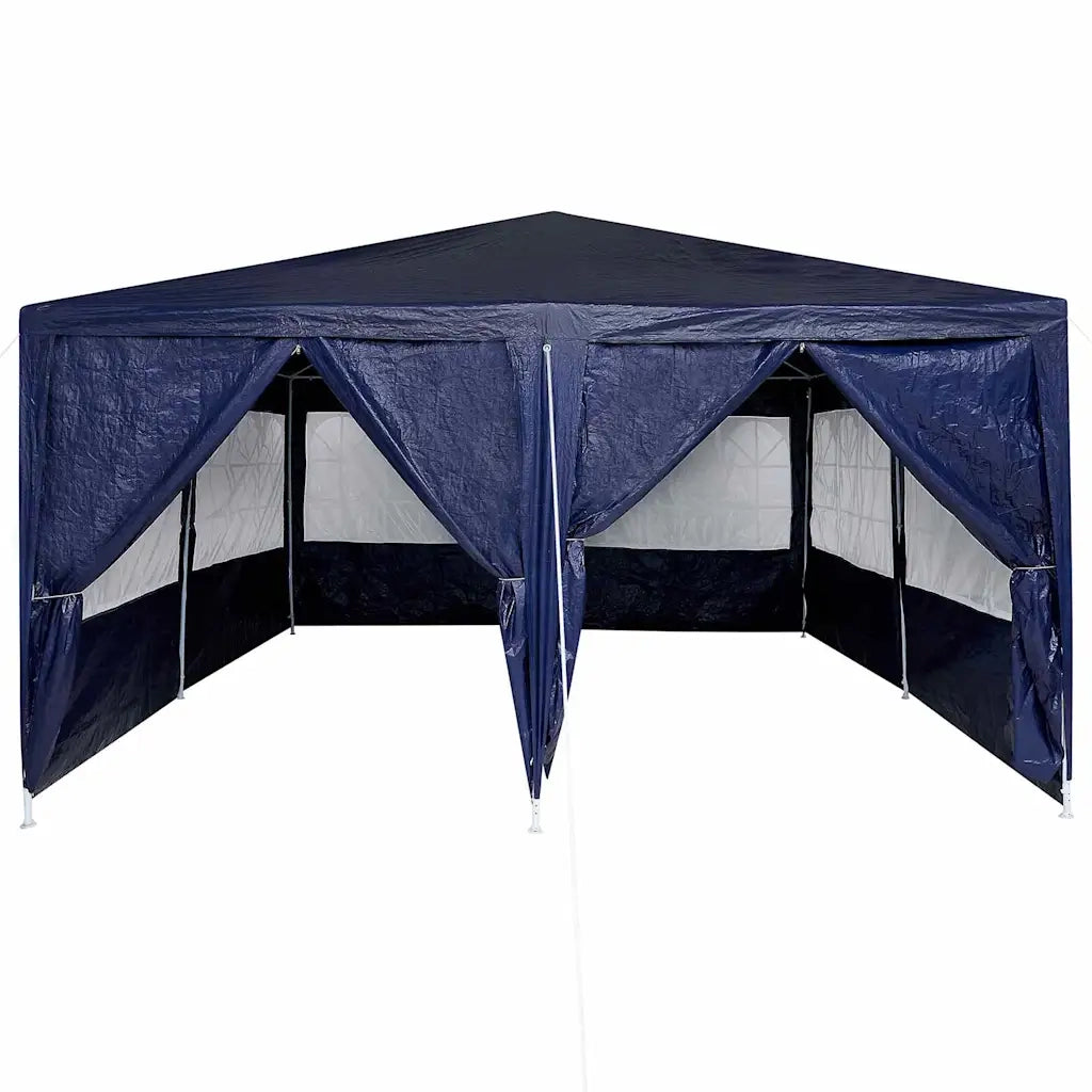 Tenda Party Blu 400 x 400 x 266 cm Polietilene 42003426