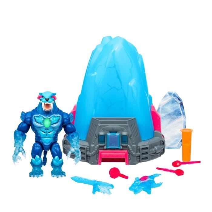 Cryo Lab - MOOSE TOYS - Mr. Beast Lab - 18 cm, 30 luci e suoni, 2 animali da collezione
