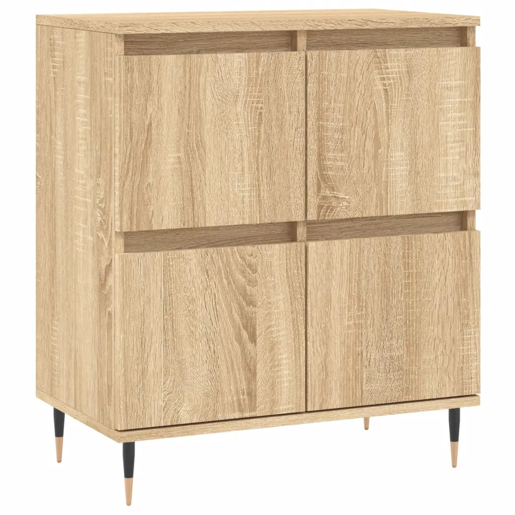 Credenza Rovere Sonoma 60x35x70 cm in Legno Multistrato 831207