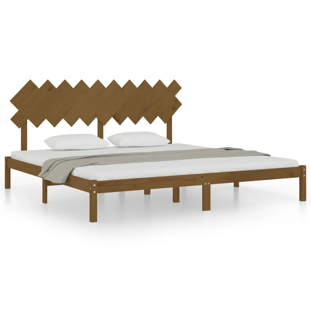Giroletto senza Materasso Ambra 200x200 Legno Massello