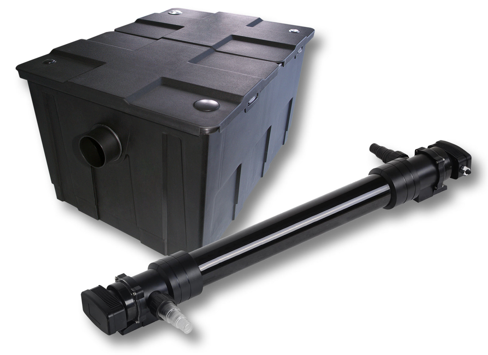 Set Filtro a 1 camera per laghetto da 60000l Chiarificatore UVC da 72W 6ª serie