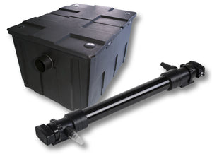 Set Filtro a 1 camera per laghetto da 60000l Chiarificatore UVC da 72W 6ª serie