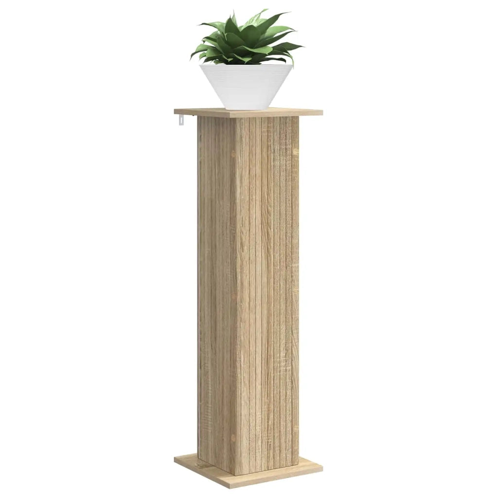 Supporto per piante 2 pcs Rovere Sonoma 30,5 x 30 x 100,5 cm 899749