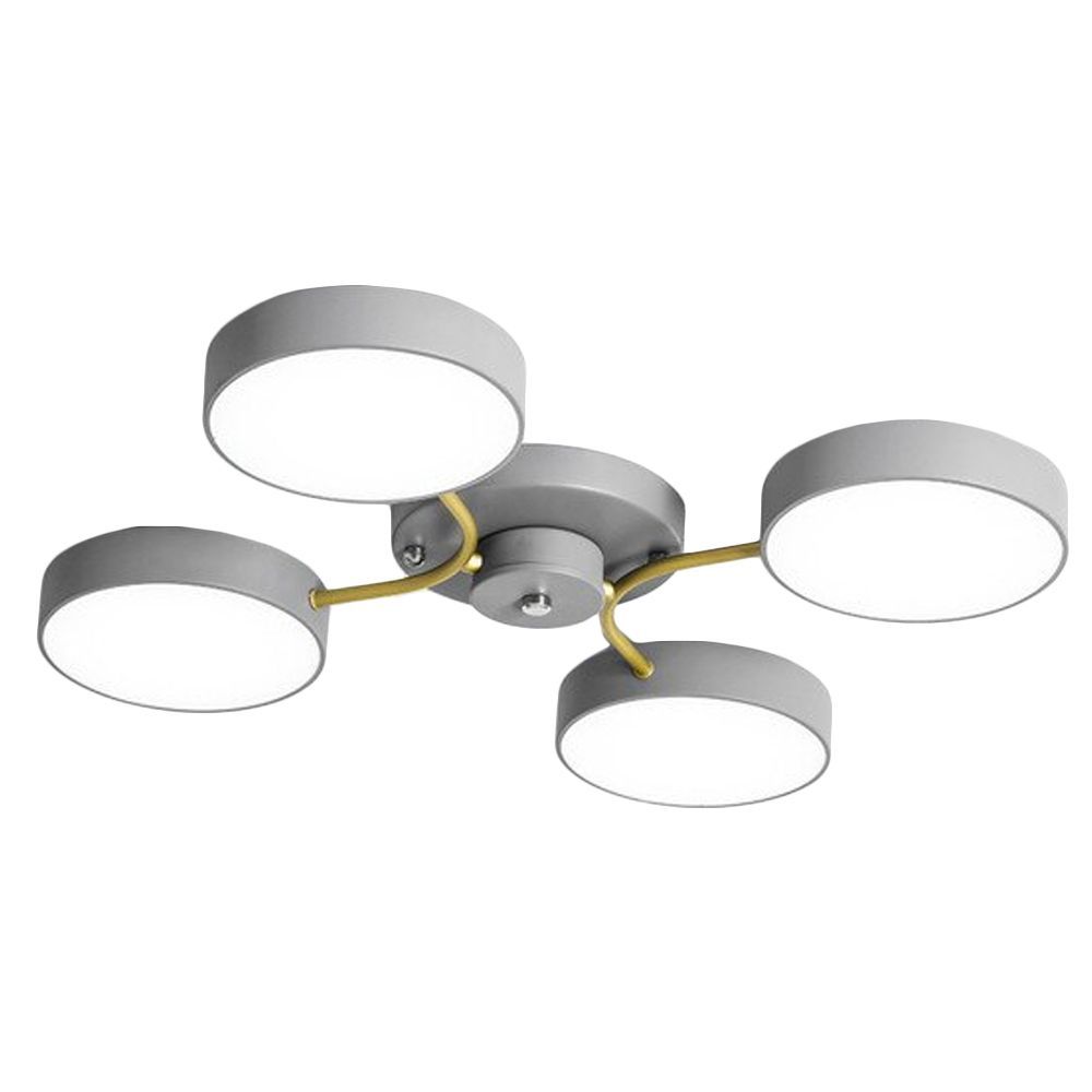 Lampada Da Soffitto Grey/gold APP531-4C