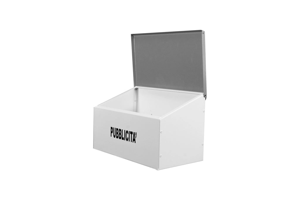 Porta Pubblicità da Esterno Eternity. Con Coperchio Antipioggia e Antivento. Made in Italy. Resistente ed Elegante. Ideale per Case, Condomini e Uffici