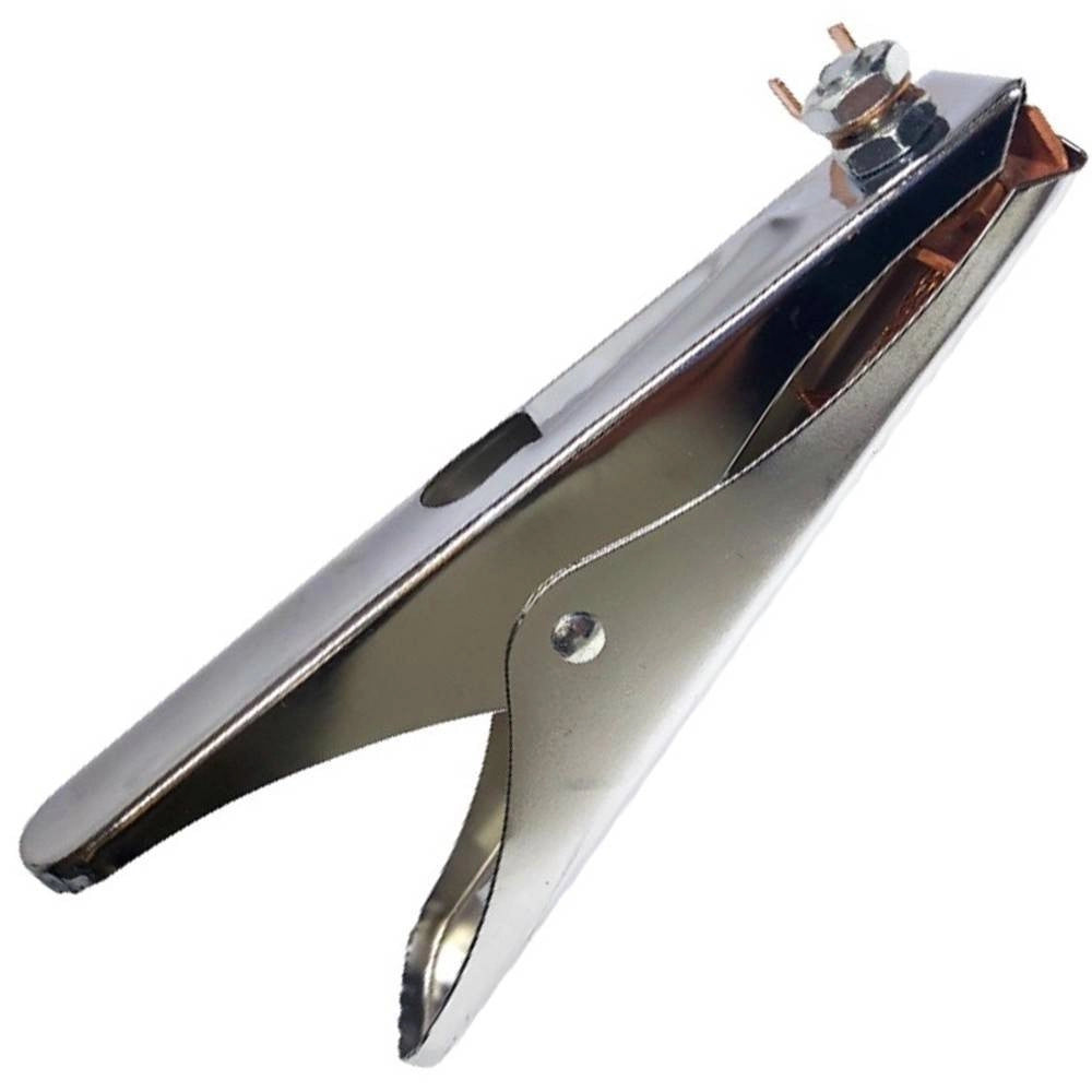 Trade Shop - Pinza Di Massa Per Filo Saldatrice Saldatore Saldatura Morsetto 500a -