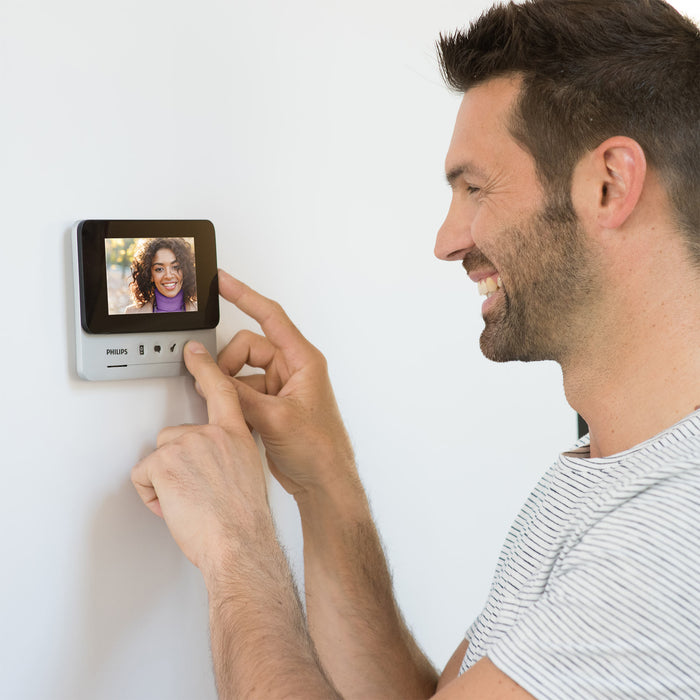 Schermo supplementare per videocitofono PHILIPS WelcomEye Compact 4'' - 531005