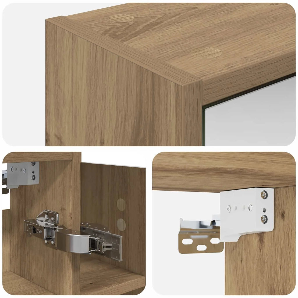 Mobiletto per specchio da bagno Rovere Artigianale 889174