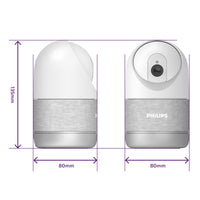 Philips Connect 3K Kit videocitofono filare connesso WIFI + telecamera per interni + telecamera per esterni