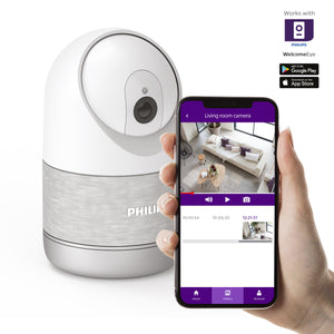 Philips Connect 3K Kit videocitofono filare connesso WIFI + telecamera per interni + telecamera per esterni