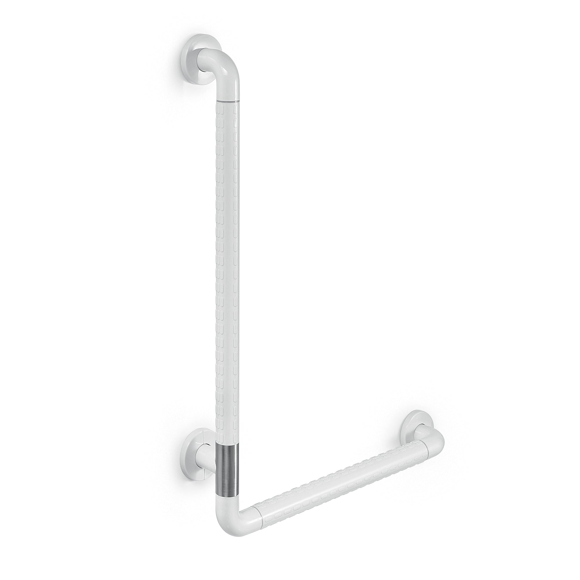 Lineabeta - Maniglione di sicurezza ad angolo revesibile bianco