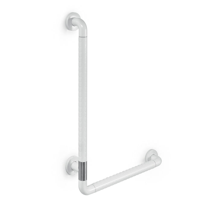 Lineabeta - Maniglione di sicurezza ad angolo revesibile bianco
