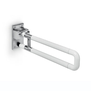 Lineabeta - Maniglione di sicurezza ribaltabile Othello L.61,5 cm bianco