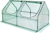 Mini Serra per Pomodori Plastica PE 180 x 90 x 90 cm - Verde Intenso