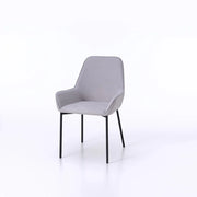 Set 4 Sedie NISIDA grigio chiaro
