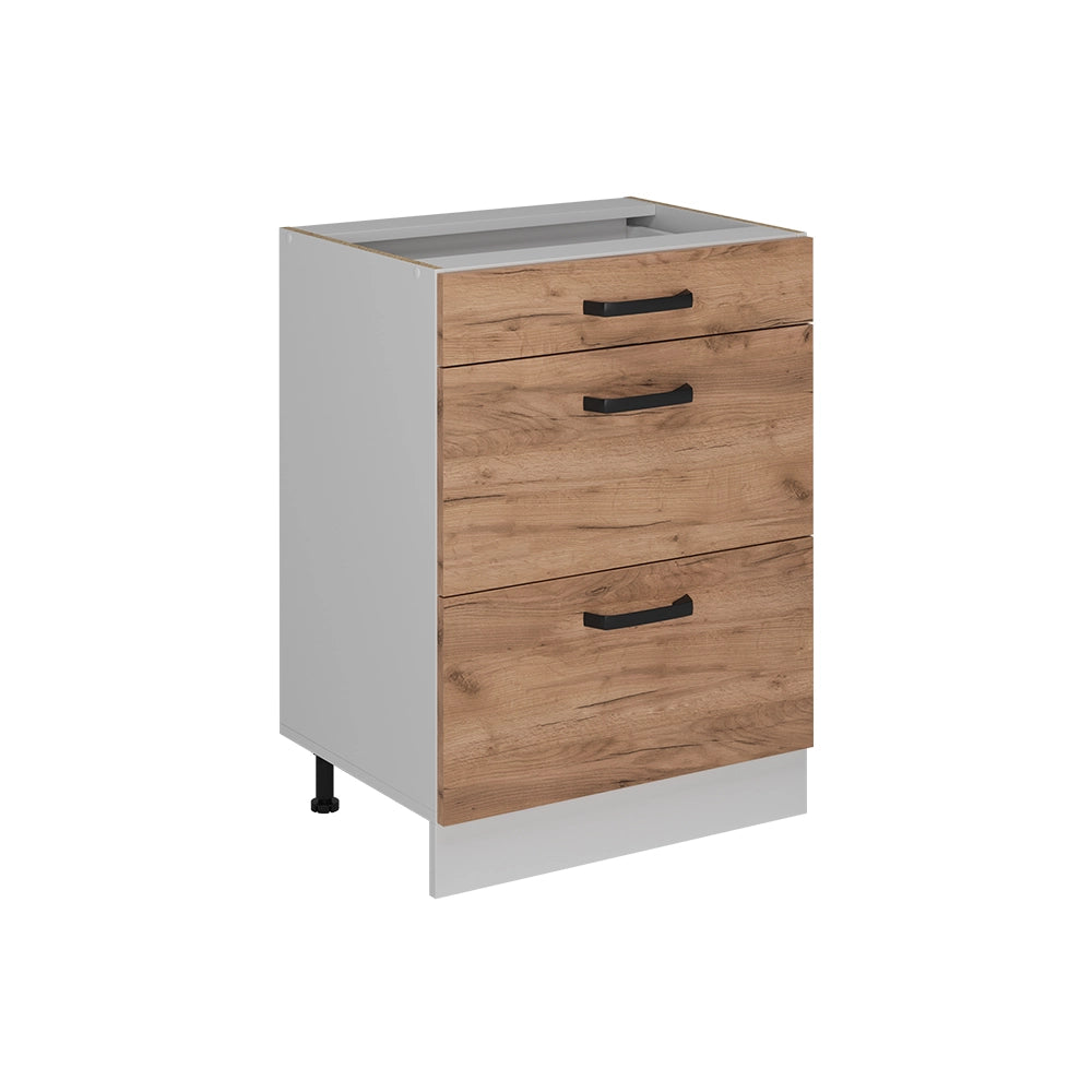 Vicco Frontale cucina Quercia dorata 59.6 x 70.4 cm frontale del mobile per mobile base con cassetti
