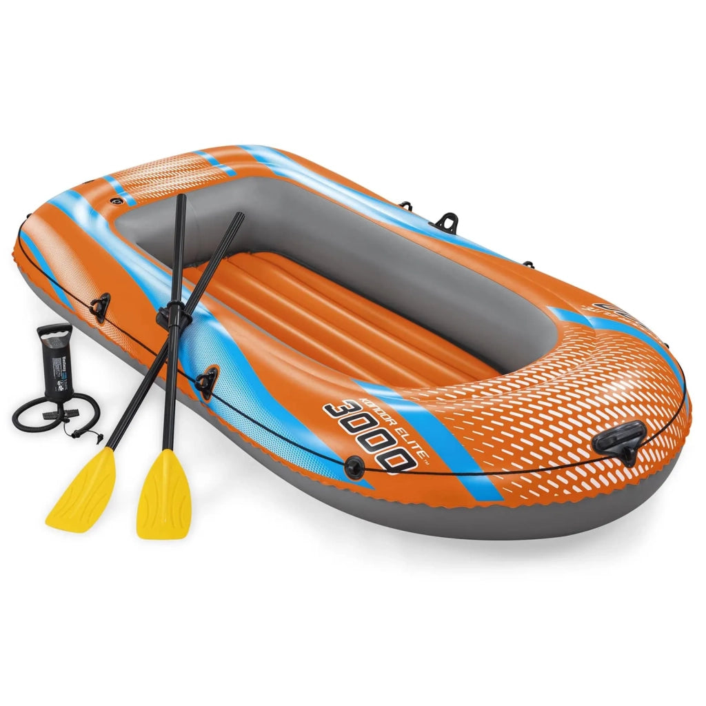 Bestway Gommone gonfiabile Arancione 246 x 122 cm PVC 42035744