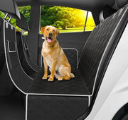 Cuscino per auto, copertura posteriore resistente alle scalfitture per animali domestici con anello e copertura in gomma antiscivolo