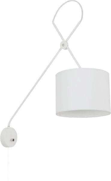 Applique Nowodvorski VIPER bianca tessuto E14 40W 6512