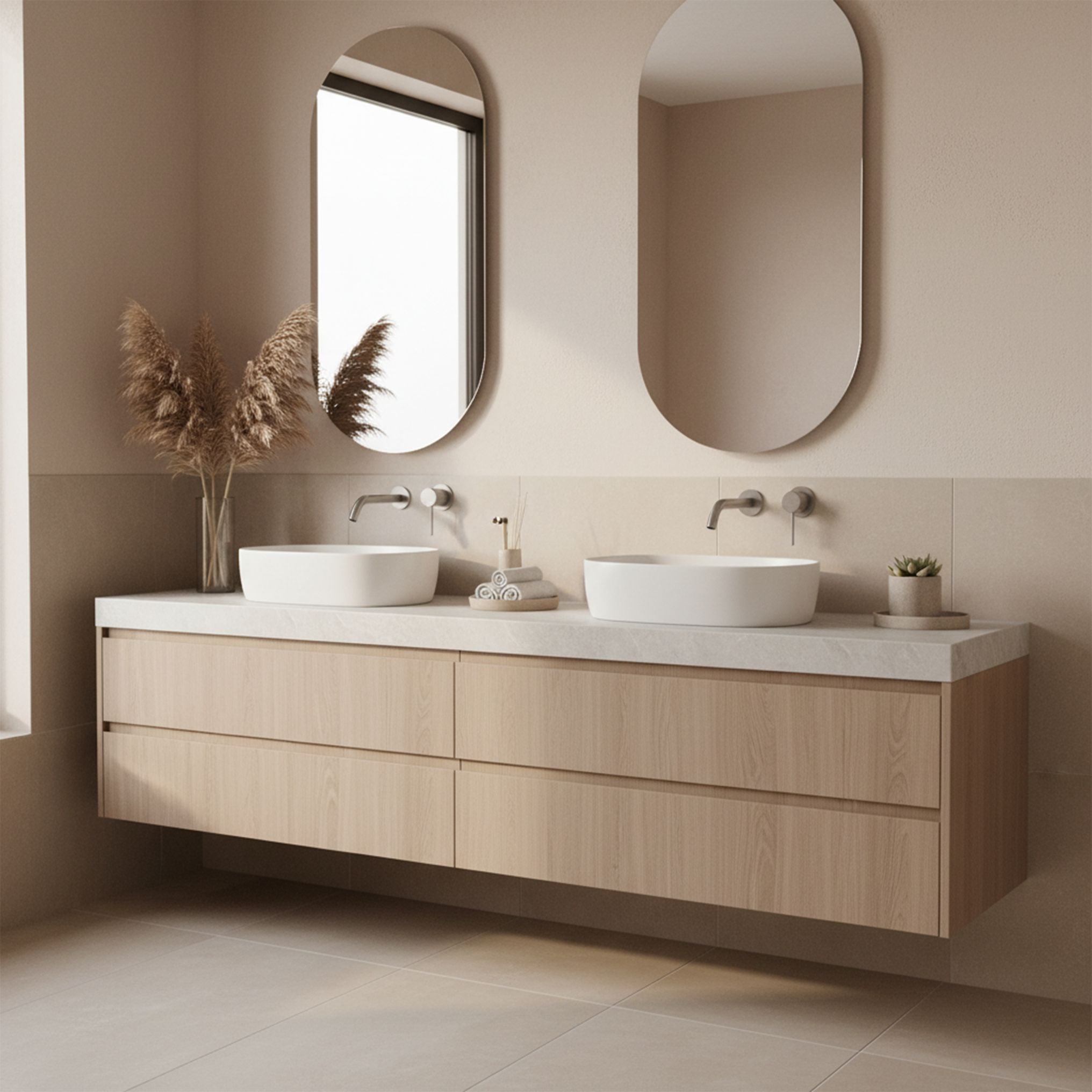 Rubinetto Da Parete Rea Clif Brush Nickle