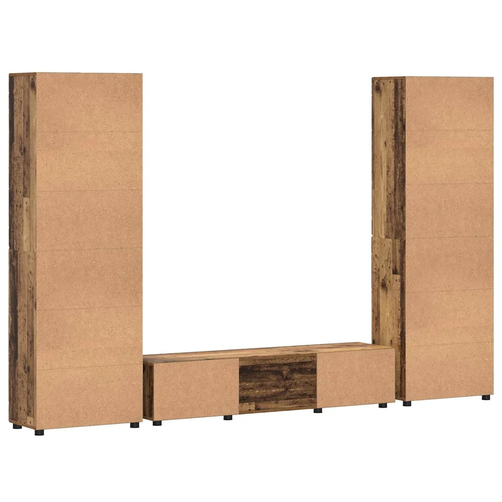 Set mobile TV FLORIN 3 pcs Legno vecchio Legno multistrato 3398002