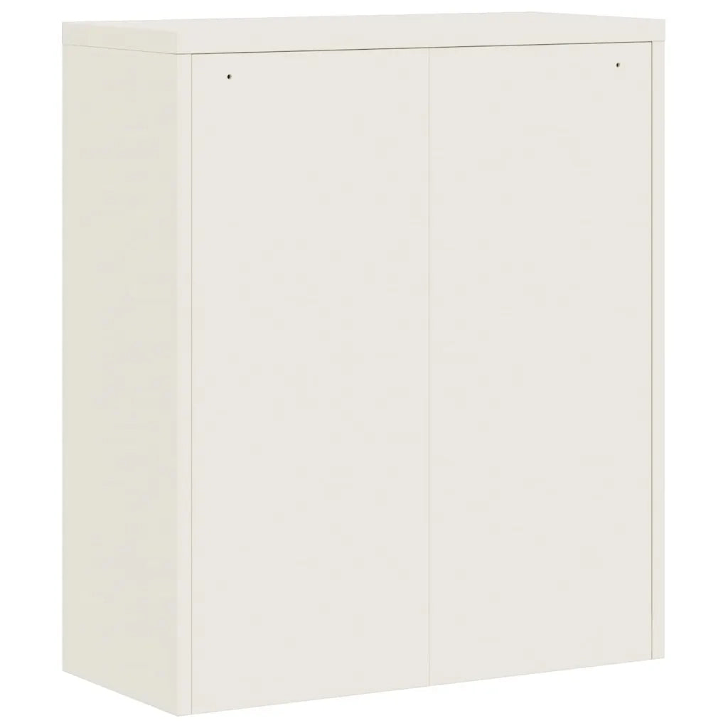 Armadio Classificatore Bianco 90x40x105 cm in Acciaio 339736
