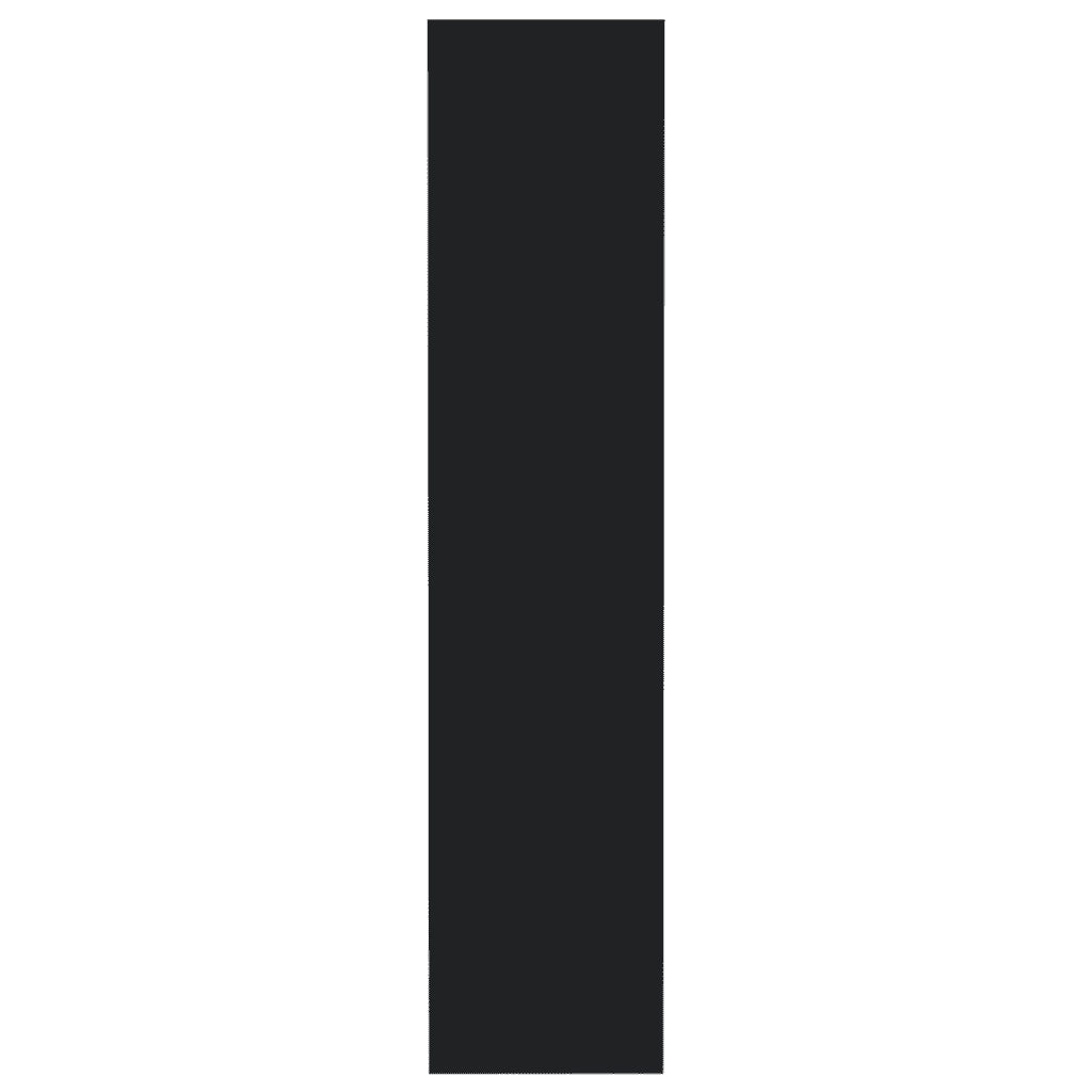 Libreria/Divisorio Nero 80x30x135 cm in Truciolato 811710