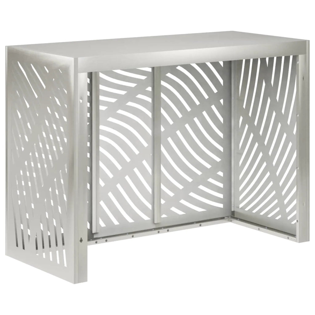 Copertura per condizionatore d'aria Argento 110 x 50 x 80 cm 8014112